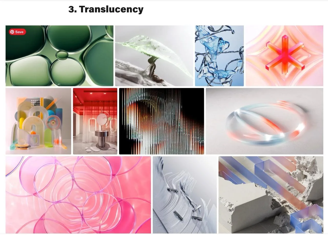 Топ-3 візуальні тренди 2024 від Behance: Electric Pink, Earthencraft, Translucency
