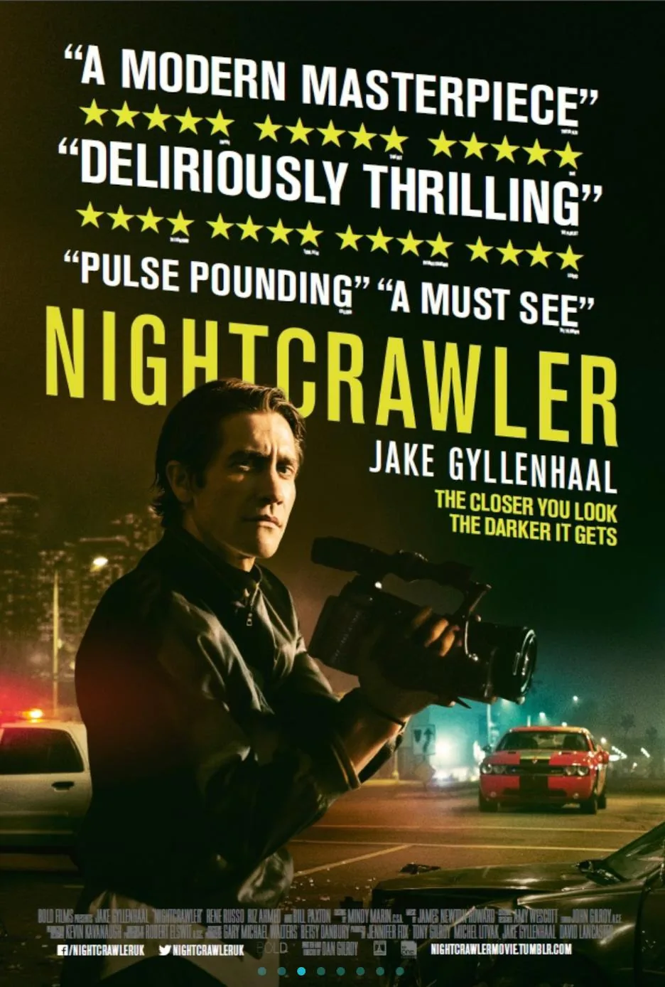 Nightcrawler (2014) — трилер про нічних стрінгерів: огляд фільму