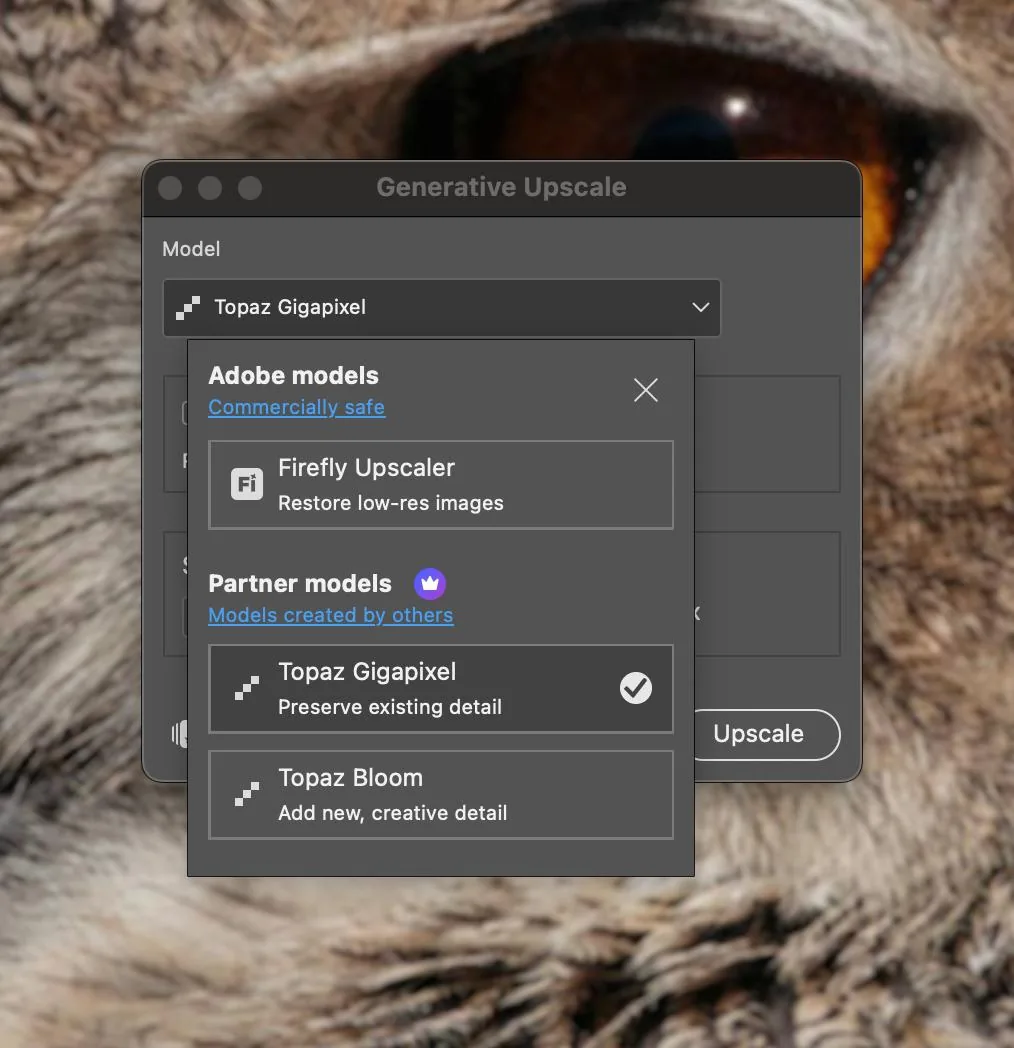 Adobe Photoshop 27: Nano Banana у стабільній версії, Topaz AI і Harmonize