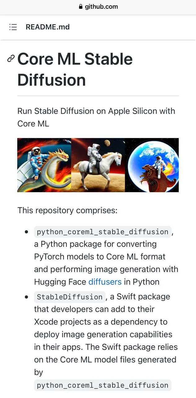 Stable Diffusion на Mac M1/M2: Apple відкрила нативний запуск на Apple Silicon