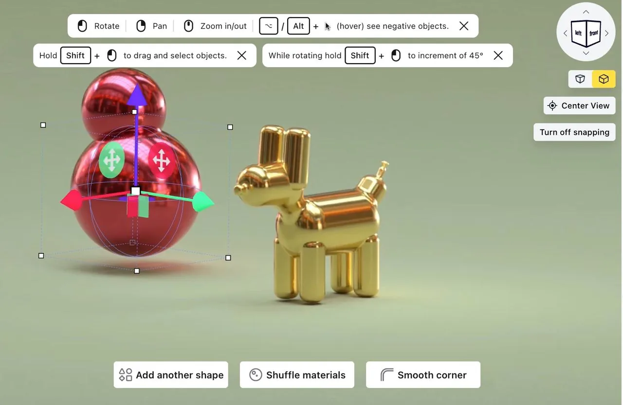 Womp: базовий онлайн 3D-редактор прямо в браузері без завантаження