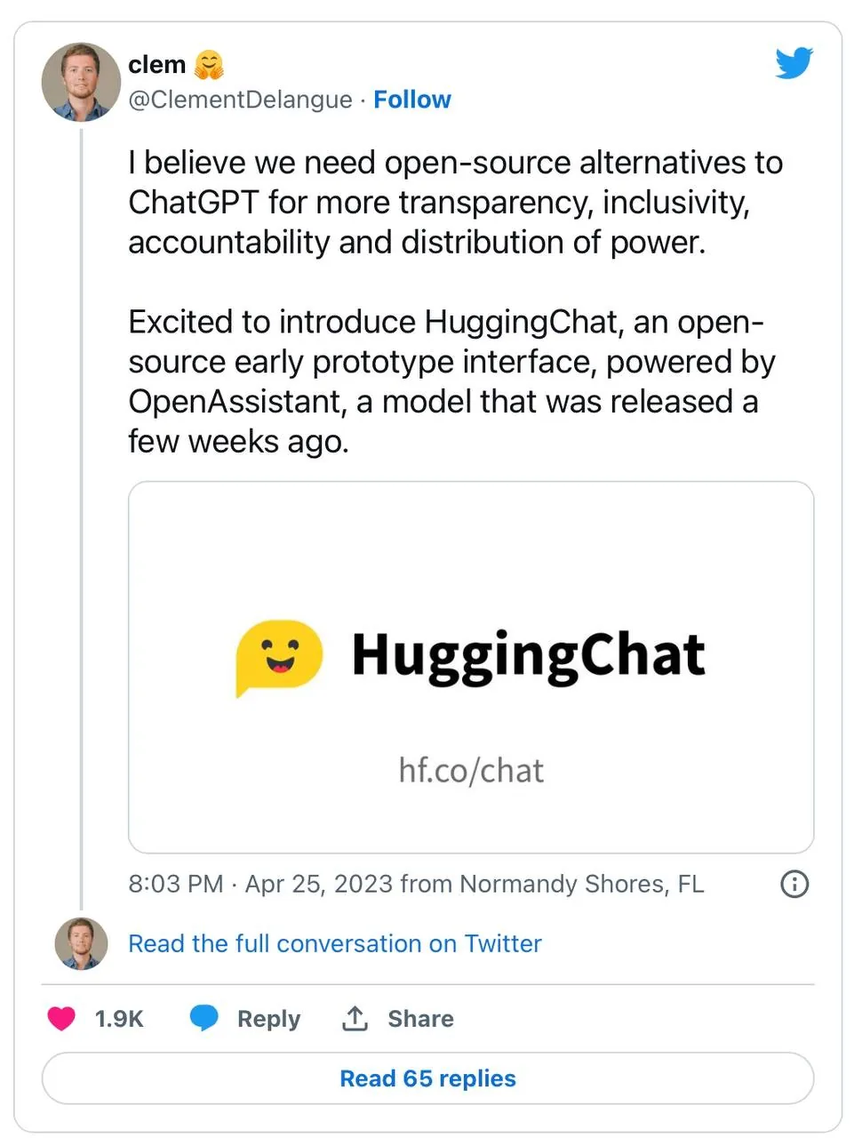 HuggingChat: безкоштовний аналог ChatGPT без реєстрації та SMS