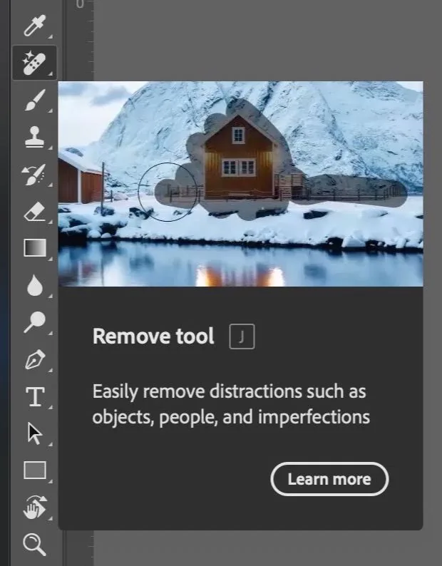 Remove Tool в Photoshop перейшов до основної версії: інструмент видалення об'єктів працює ще краще