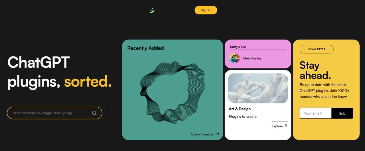 Plugin.surf: зручна база ChatGPT-плагінів для пошуку і вибору