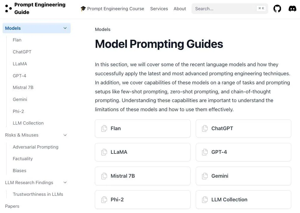 Prompting Guide: всебічний безкоштовний підручник з промтингу для LLM